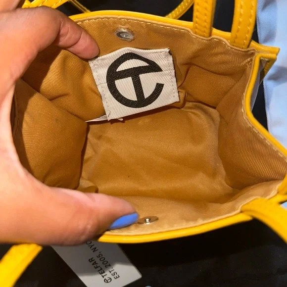 Telfar Mustard Mini Bag - Picture 4 of 4